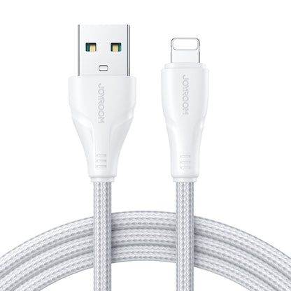 JOYROOM 2.4A USB to 8 Pin Surpass Series Fast Charging Data Cable, Length:2m(White) - Normal Style Cable by JOYROOM | Online Shopping UK | buy2fix