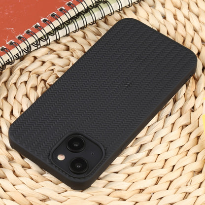 For iPhone X / XS Weave Texture Silicone Phone Case(Black) by buy2fix