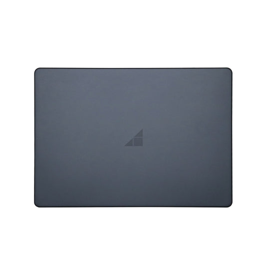 For Microsoft 12.4 inch Laptop Frosted Anti-drop Protective Case(Black) by buy2fix