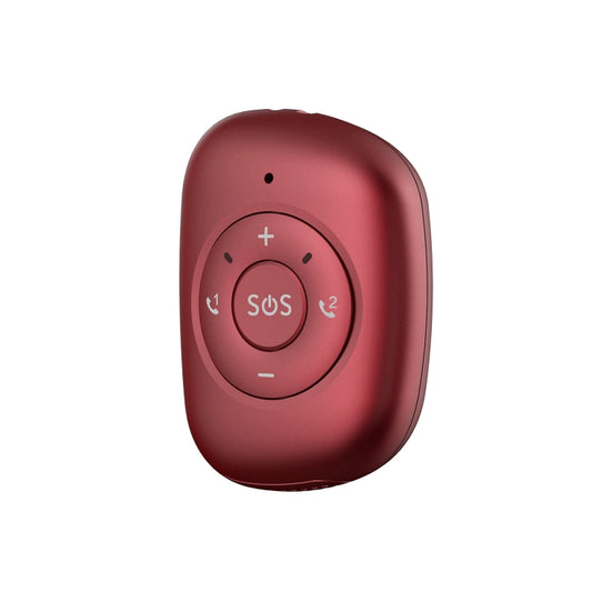 RF-V50 IP67 Waterproof 4G LTE 3G 2G GSM Elderly SOS Button Emergency Alarm GPS Tracker(Red) by buy2fix