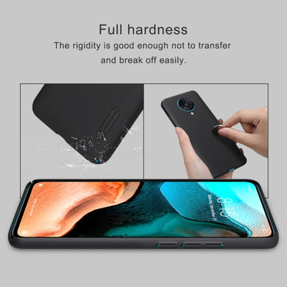 For Xiaomi Redmi K30 Pro NILLKIN Frosted Concave-convex Texture PC Protective(Black) - Xiaomi Cases by NILLKIN | Online Shopping UK | buy2fix