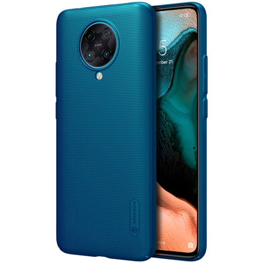 For Xiaomi Redmi K30 Pro NILLKIN Frosted Concave-convex Texture PC Protective(Blue) - Xiaomi Cases by NILLKIN | Online Shopping UK | buy2fix