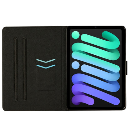 For iPad 2025 / 2022 Marble Pattern Leather Smart Tablet Case(Green) by buy2fix