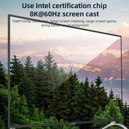 100W Type-C to Type-C Compatible Thunderbolt 4 Full-function Data Cable, Length:0.8m by buy2fix