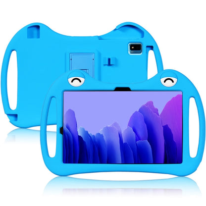 For TCL Tab Pro 5G Cartoon Silicone Shockproof Protective Tablet Case with Stand & Pen Slot(Blue) by buy2fix