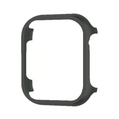 For Apple Watch Ultra 49mm Aluminum Alloy Frame Protective Case(Black) - Watch Cases by buy2fix | Online Shopping UK | buy2fix