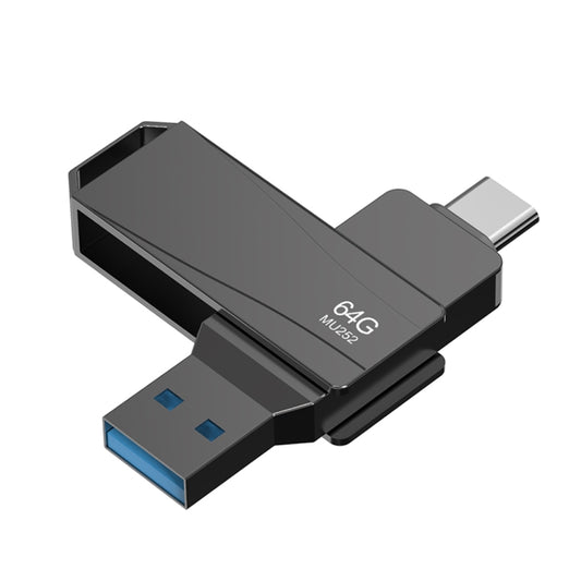 Lenovo Thinkplus MU252 USB 3.1 + USB-C / Type-C Flash Drive, Memory:256GB - USB Flash Drives by Lenovo | Online Shopping UK | buy2fix