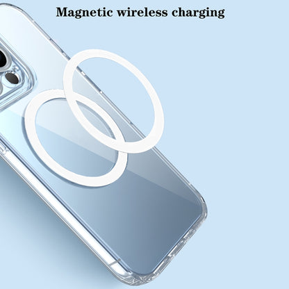 For iPhone 12 Pro Max Simple Transparent Magsafe Phone Case by buy2fix