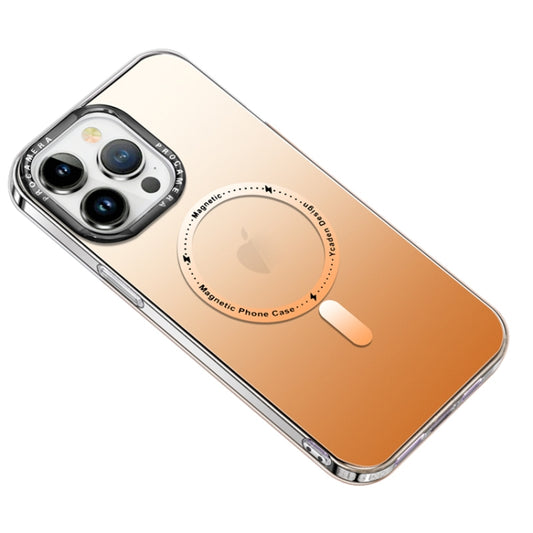 For iPhone 11 Pro MagSafe Gradient Phone Case(Orange) by buy2fix