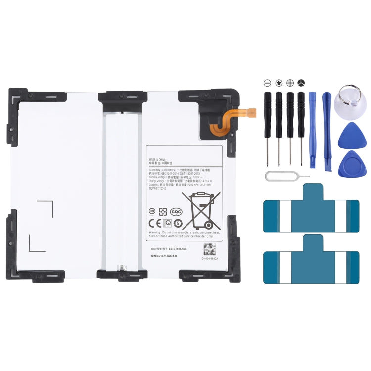 For Samsung Galaxy Tab A2 10.5 SM-T590 7300mAh EB-BT595ABE Battery Replacement - For Samsung by buy2fix | Online Shopping UK | buy2fix