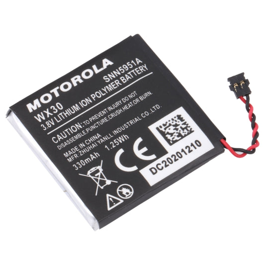 For Motorola Moto 360 1st-Gen 2014 330mAh WX30 SNN5951A Battery Replacement by buy2fix