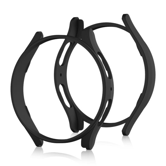 For Samsung Galaxy Watch5 Pro 45mm Fuel Injection Hollow Watch Protective Case(Black) by buy2fix