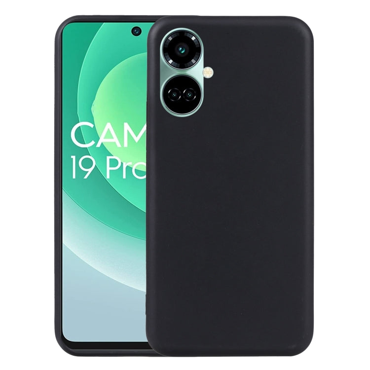 For Tecno Camon 19 Pro 5G TPU Phone Case(Black) by buy2fix