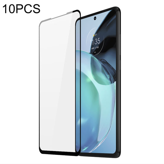 For Motorola Moto G72 10pcs DUX DUCIS 0.33mm 9H Medium Alumina HD Full Screen Tempered Glass Film - Motorola Tempered Glass by DUX DUCIS | Online Shopping UK | buy2fix