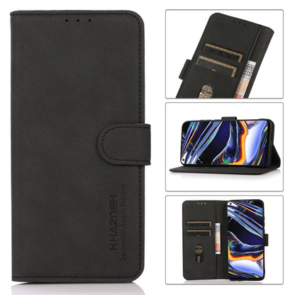 For Samsung Galaxy A34 5G KHAZNEH Matte Texture Leather Phone Case(Black) by buy2fix