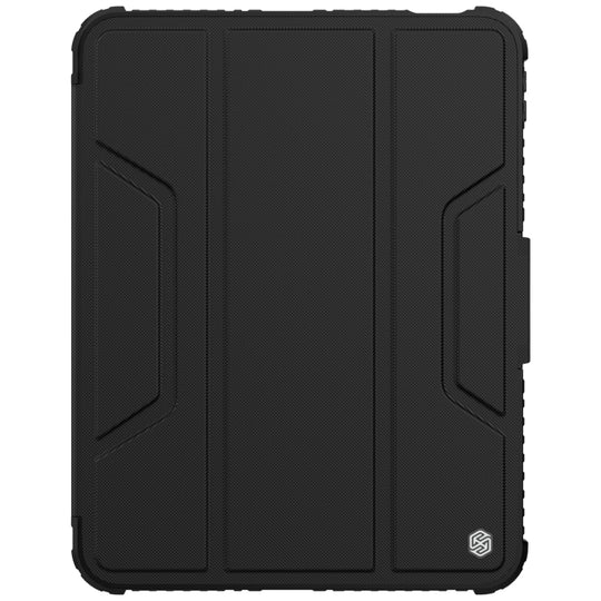 For iPad 2025 / 2022 NILLKIN Bumper Pro Leather Tablet Case(Black)