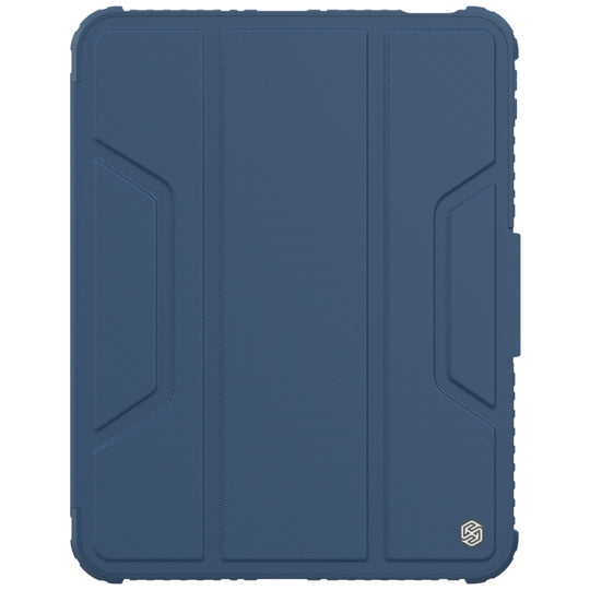 For iPad 2025 / 2022 NILLKIN Bumper Pro Leather Tablet Case(Blue)