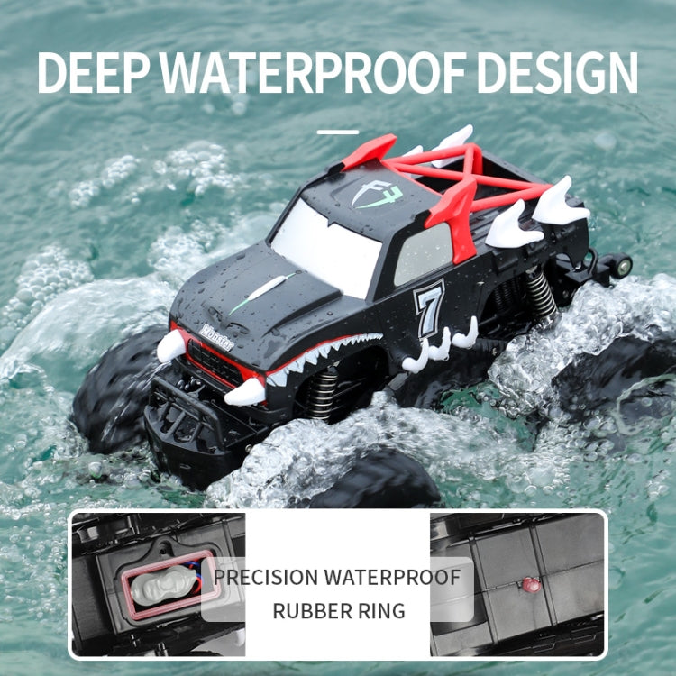 Q127 AB Model Amphibious Remote Control Car, Style:Type A(Blue) - RC Cars by buy2fix | Online Shopping UK | buy2fix