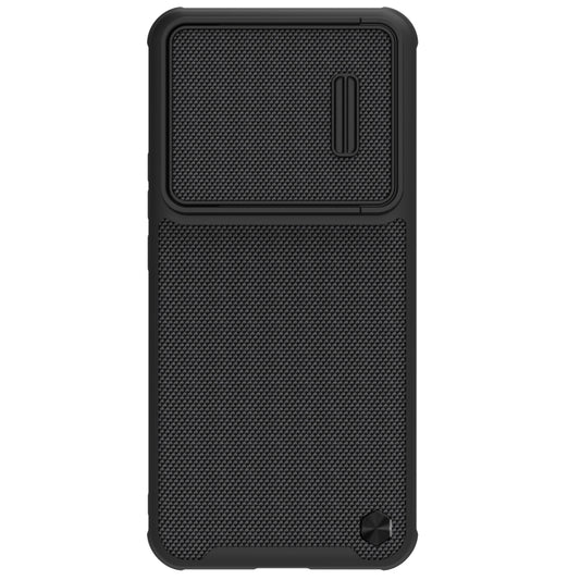 For Xiaomi 12T Pro NILLKIN 3D Textured Camshield PC + TPU Phone Case(Black) - Xiaomi Cases by NILLKIN | Online Shopping UK | buy2fix