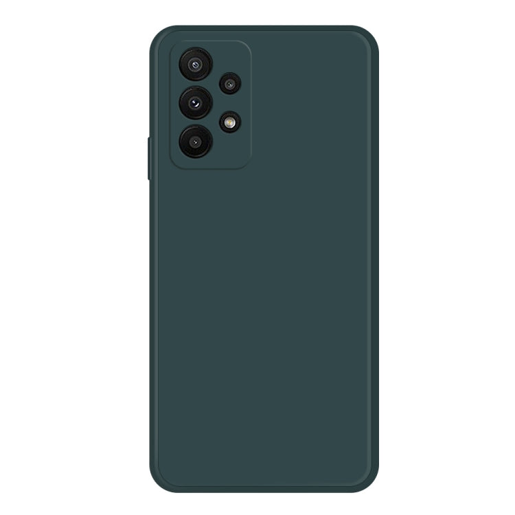 For Samsung Galaxy A23 Imitation Liquid Silicone Phone Case(Dark Green) - Galaxy Phone Cases by buy2fix | Online Shopping UK | buy2fix