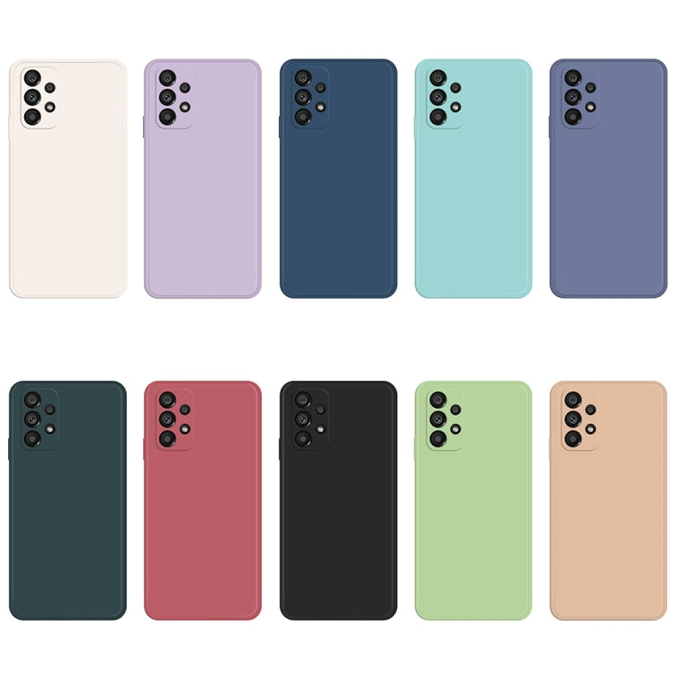 For Samsung Galaxy A73 5G Imitation Liquid Silicone Phone Case(Grey) by buy2fix