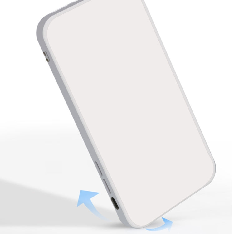 For Samsung Galaxy A73 5G Imitation Liquid Silicone Phone Case(Grey) by buy2fix