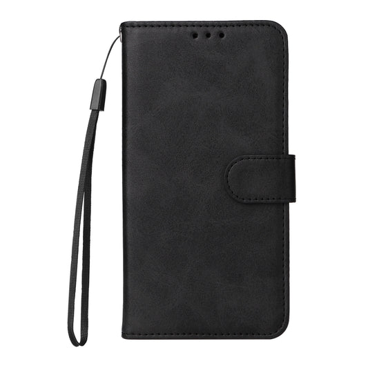 For Samsung Galaxy A04e Classic Calf Texture Flip Leather Phone Case(Black) by buy2fix