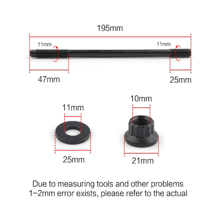 For Subaru Impreza WRX STi EJ20 EJ25 Car Cylinder Head Stud Kit - In Car by buy2fix | Online Shopping UK | buy2fix