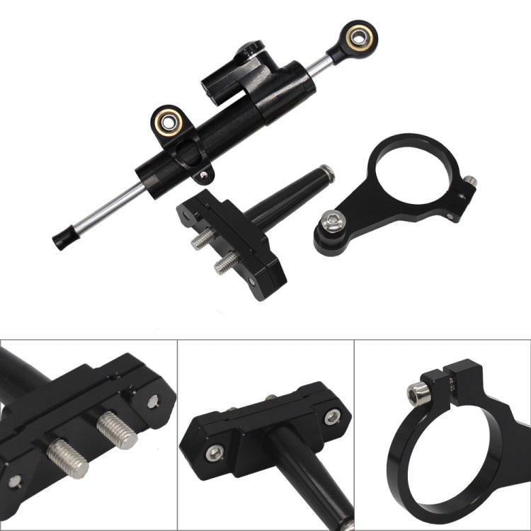 For Yamaha YZF / R15 / V3 MO-DS001 Motorcycle Damper Mounting Bracket(Black) by buy2fix