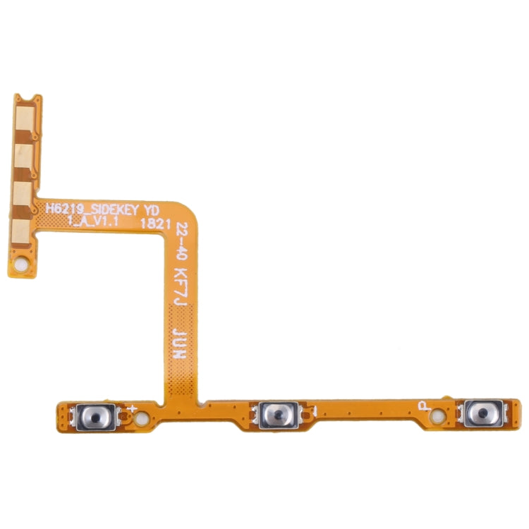 For Tecno Spark 7P KF7j OEM Power Button & Volume Button Flex Cable by buy2fix