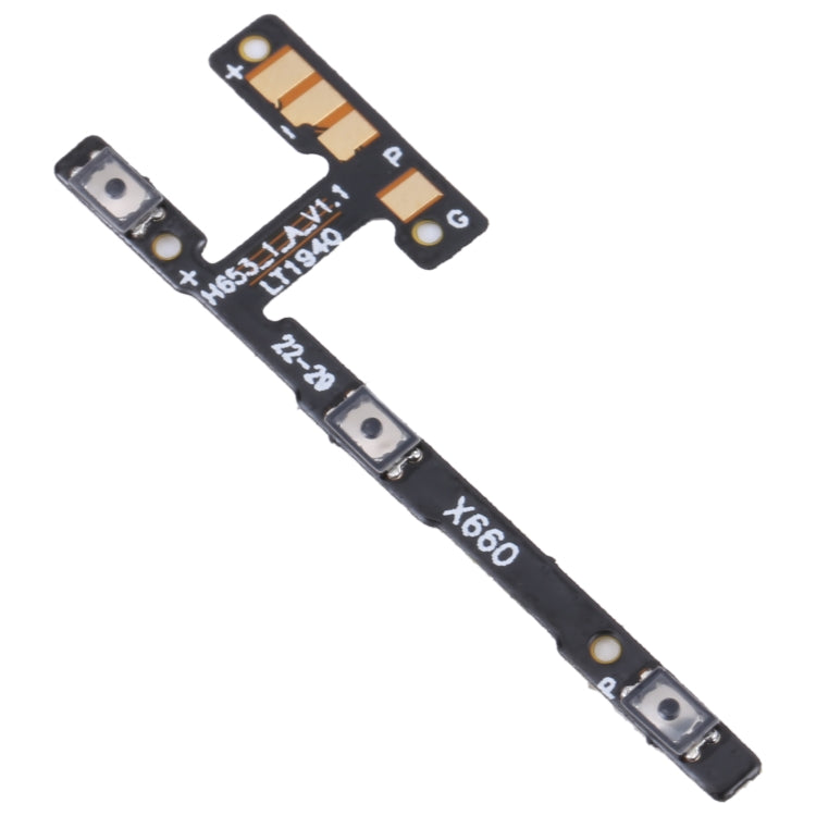 For Tecno Camon 15 Pro/15 Premier CD8,CD8j OEM Power Button & Volume Button Flex Cable by buy2fix