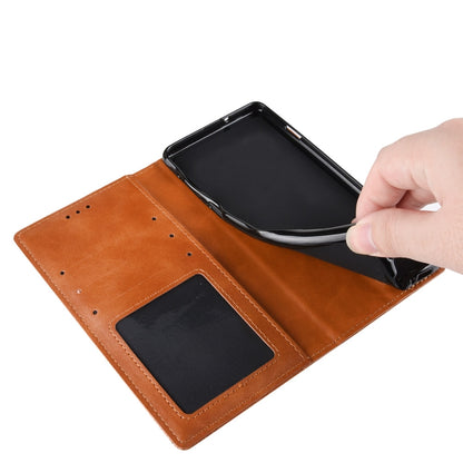 For Tecno Pova 4 Pro Magnetic Buckle Retro Texture Leather Phone Case(Black) by buy2fix