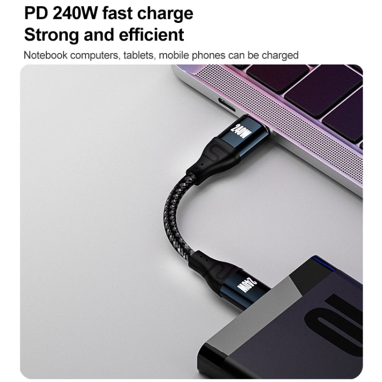 PD 240W Type-C to Type-C Fast Charge Data Cable, Length:1.5m by buy2fix
