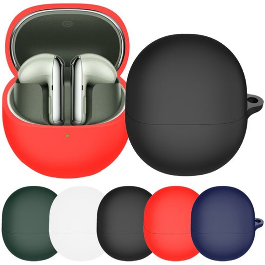 For Xiaomi Buds 4 Bluetooth Earphone Silicone Protective Case(Dark Blue) by buy2fix