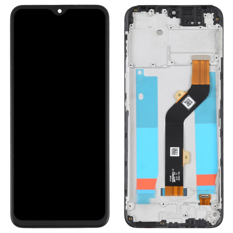 OEM LCD Screen For infinix Hot 10T X689C Digitizer Full Assembly with Frame - Repair & Spare Parts by buy2fix | Online Shopping UK | buy2fix