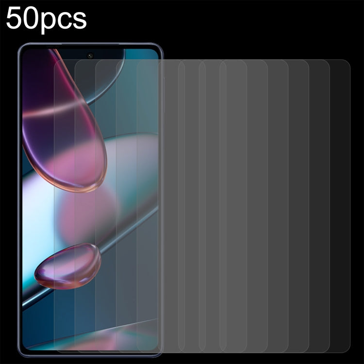 For Motorola Moto Edge+ 2023 50pcs 0.26mm 9H 2.5D Tempered Glass Film - Motorola Tempered Glass by buy2fix | Online Shopping UK | buy2fix