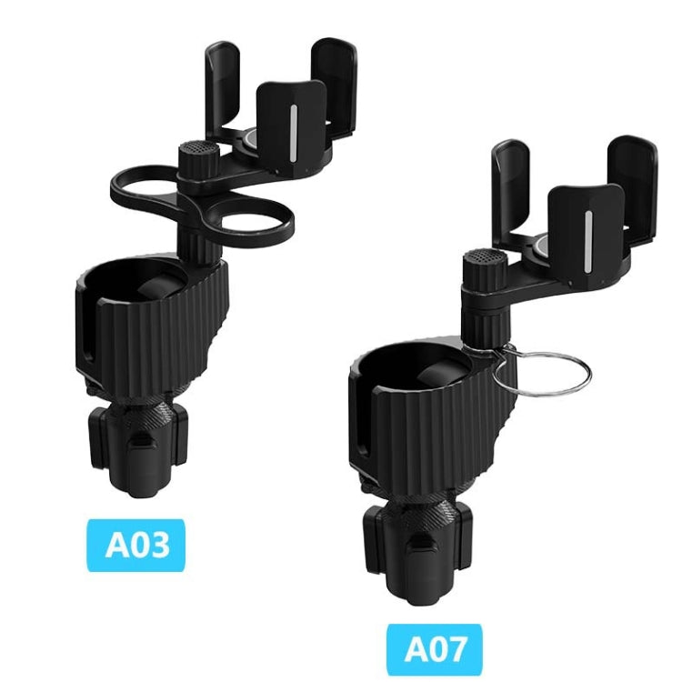 A07 Car Drink Water Cup Holder(Black) - In Car by buy2fix | Online Shopping UK | buy2fix