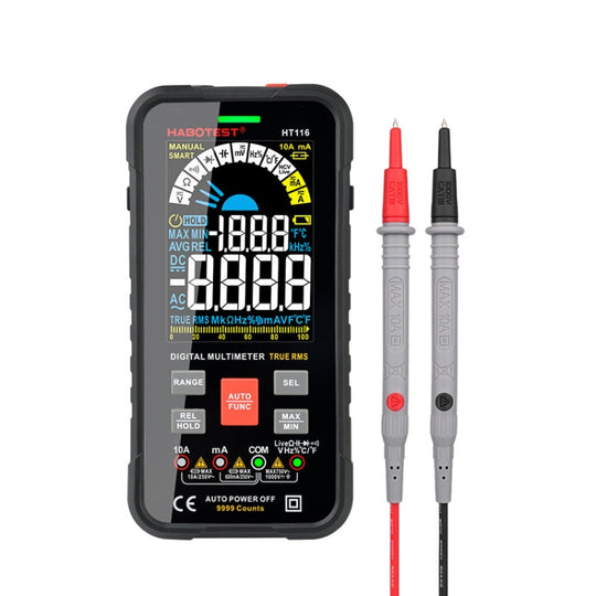Multimètre numérique automatique intelligent grand écran HABOTEST HT116