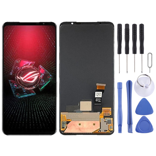Écran LCD AMOLED pour téléphone Asus ROG 6 Pro avec assemblage complet de numériseur