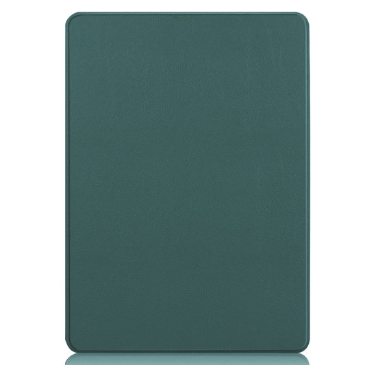 For Microsoft Surface Pro 9 Custer Pure Color Holder Leather Tablet Case(Green) by buy2fix