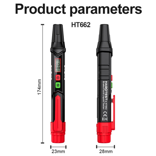HABOTEST HT662 Car Motorcycle Brake Fluid Test Pen by HABOTEST