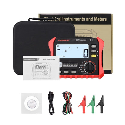 HABOTEST HT5910 Leakage Switch & Loop Resistance Tester - Consumer Electronics by buy2fix | Online Shopping UK | buy2fix