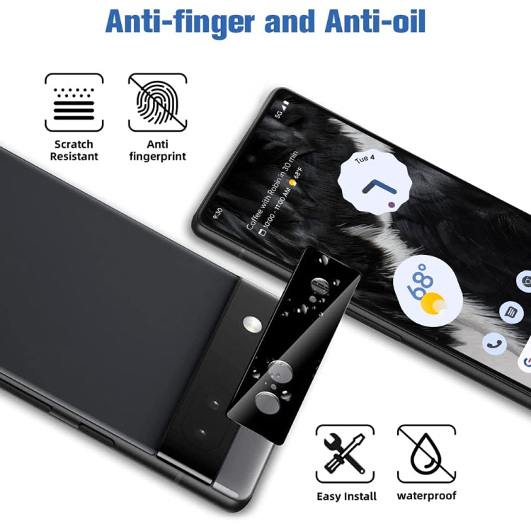 For Google Pixel 7 2pcs Full Glue Tempered Glass Full Film with 2pcs Aluminum Lens Film Set by buy2fix