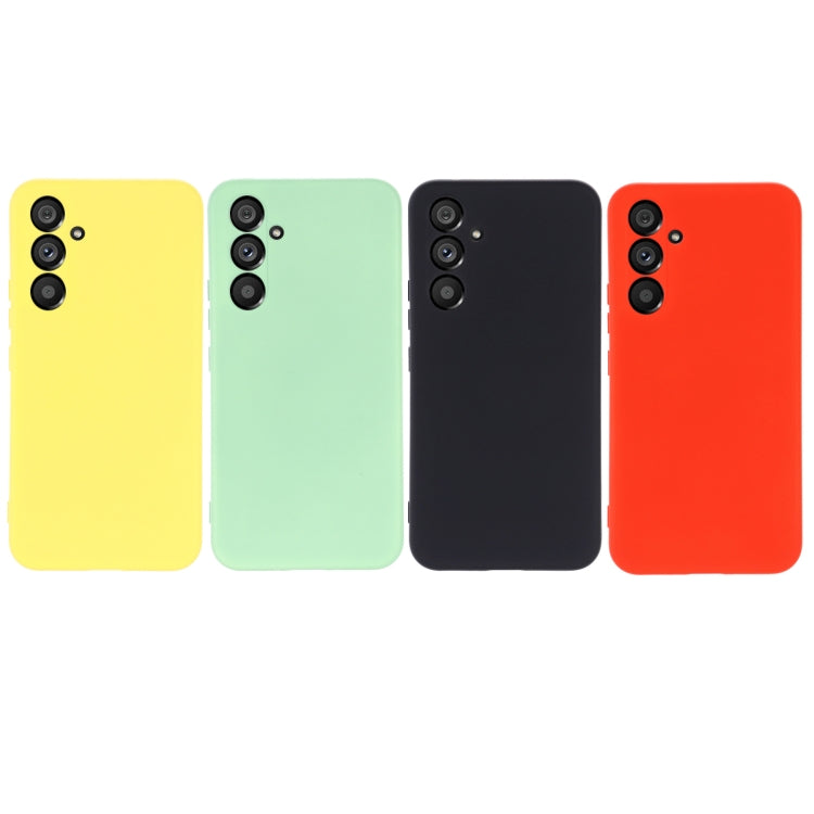 For Samsung Galaxy A54 5G Color Liquid Silicone Phone Case(Red) - Galaxy Phone Cases by buy2fix | Online Shopping UK | buy2fix