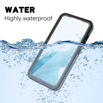 For Samsung Galaxy S23 5G RedPepper 360 Full Body Life Waterproof Phone Case(Black) - Galaxy S23 5G Cases by RedPepper | Online Shopping UK | buy2fix