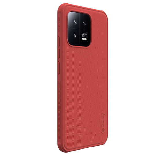 For Xiaomi 13 NILLKIN Frosted Shield Pro PC + TPU Phone Case(Red) by NILLKIN