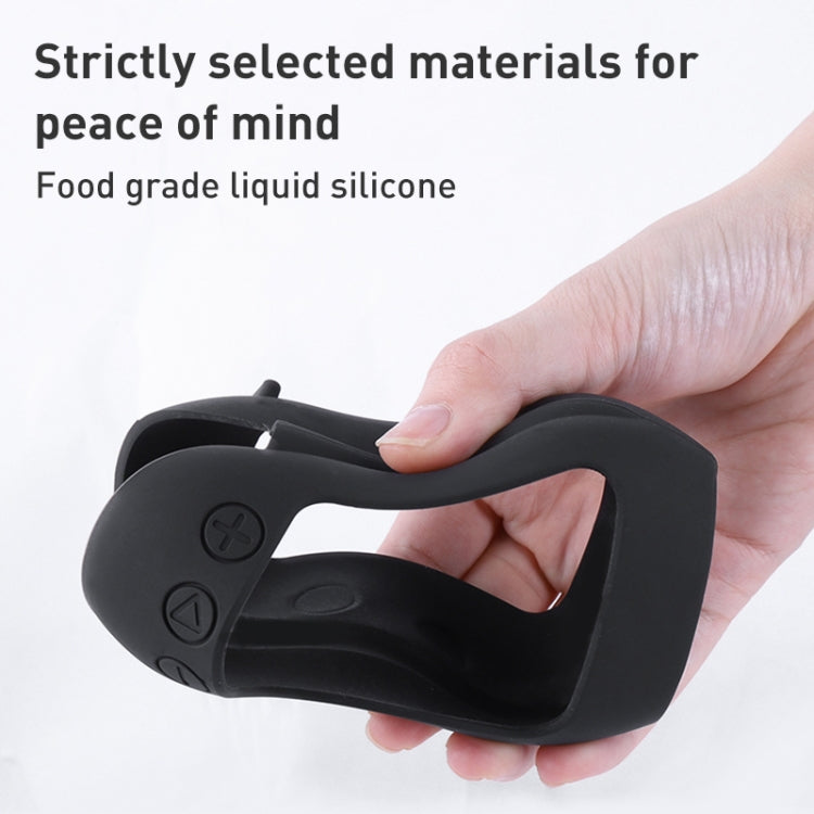 For JBL Clip 4 Wireless Bluetooth Speaker Silicone Protective Case(Black) by buy2fix