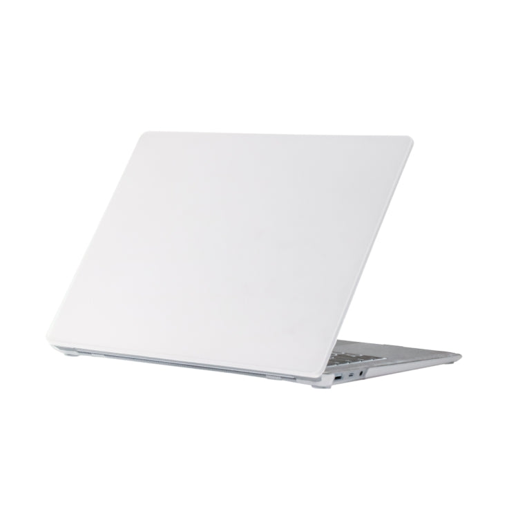 For Microsoft Surface Laptop 13.5 inch Flannel Shockproof Frosted Laptop Protective Case(Transparent) -  by buy2fix | Online Shopping UK | buy2fix