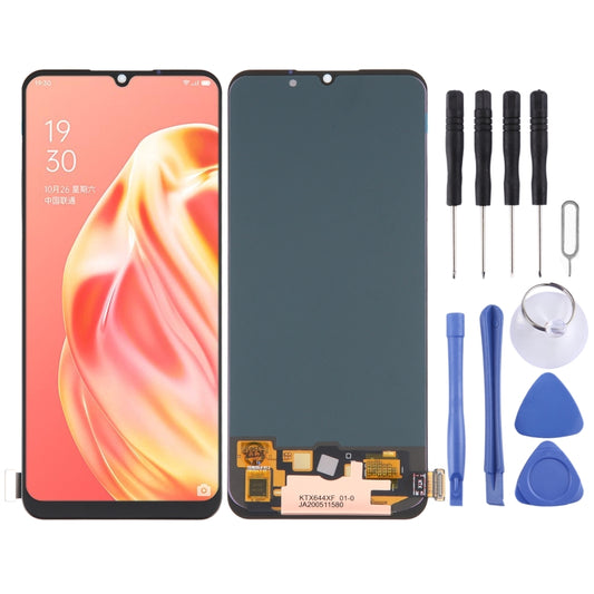OLED LCD Screen For OPPO Reno3 4G / Reno3 5G / Reno3 Youth / A91 / F15 / F17 / A73 4G / Find X2 Lite with Digitizer Full Assembly - Repair & Spare Parts by buy2fix | Online Shopping UK | buy2fix