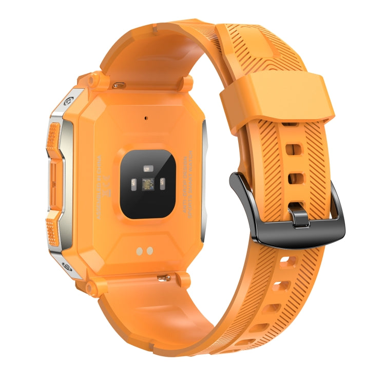 PG333 1.91 inch Waterproof Smart Sports Watch Support Heart Rate Monitoring / Blood Pressure Monitoring(Orange) - Smart Wear by buy2fix | Online Shopping UK | buy2fix